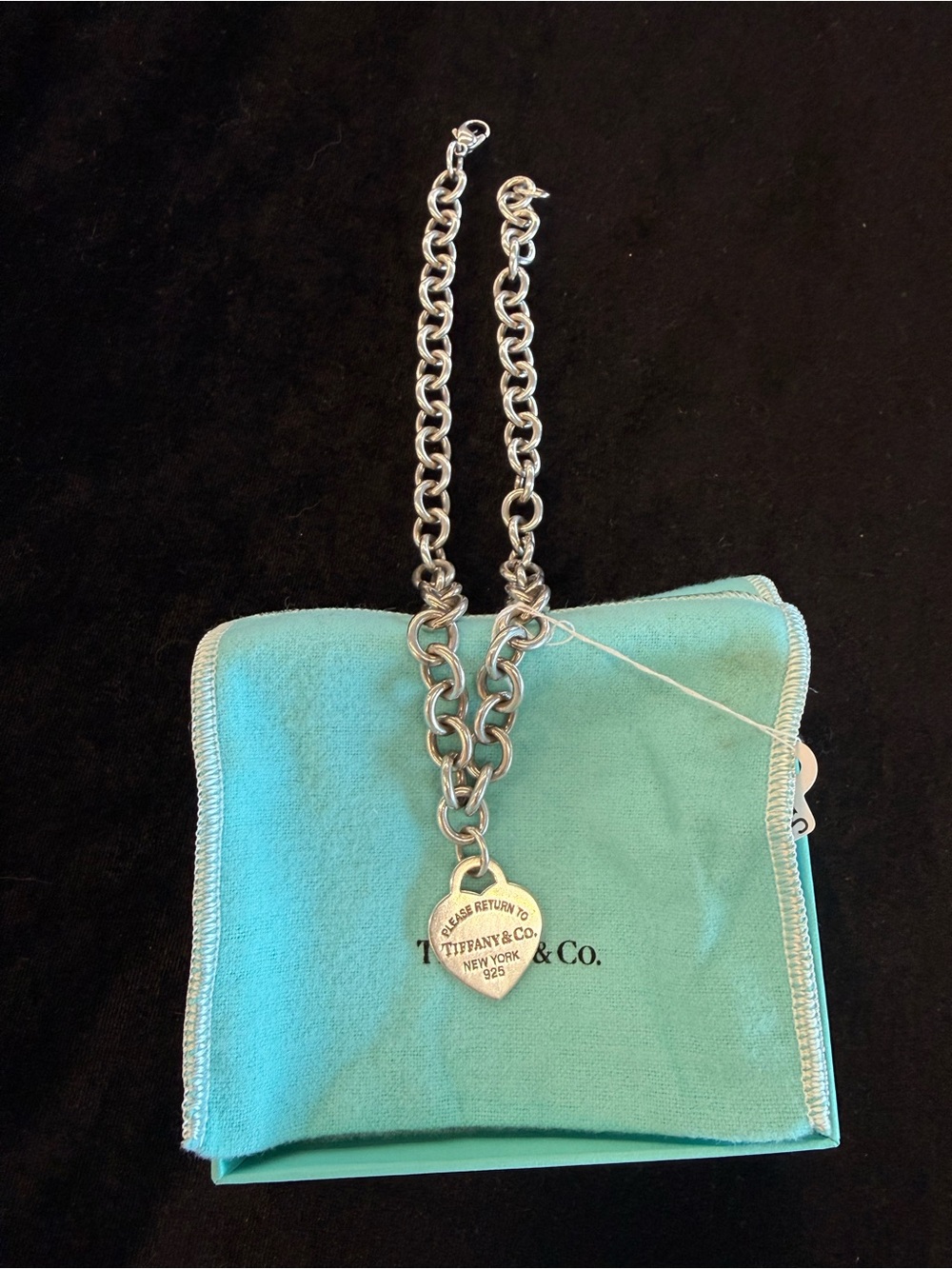Tiffany & Co. Silver Heart Necklace